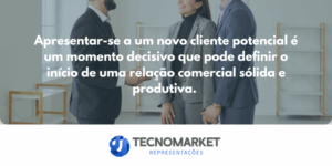 Apresentar-se a um novo cliente potencial